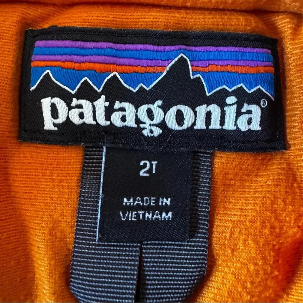 Patagonia Kids Baby Snow Pile Jacket Pinwheel Classic Navy Size 2T